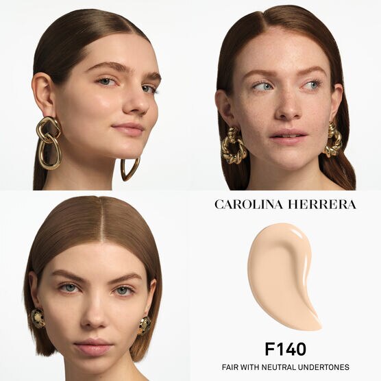 CAROLINA HERRERA NUDE COUTURE TRIPLE MOISTURE SERUM FOUNDATION F140 30 ML